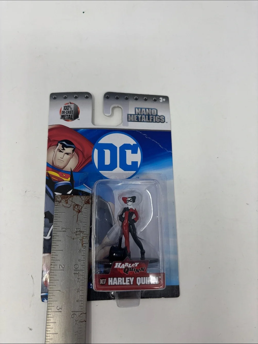 DC Marvel Nano Metalfigs Collectible Figures - Blue, Red & Black 7
